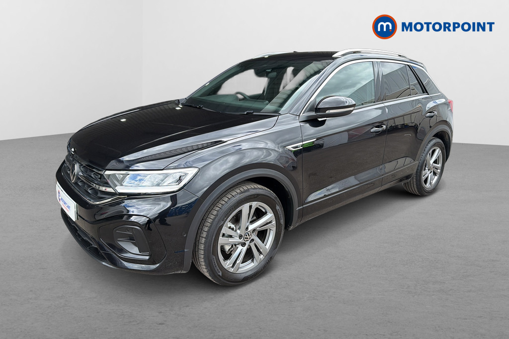 Volkswagen T-Roc 1.5 Tsi R-line Dsg Black #3