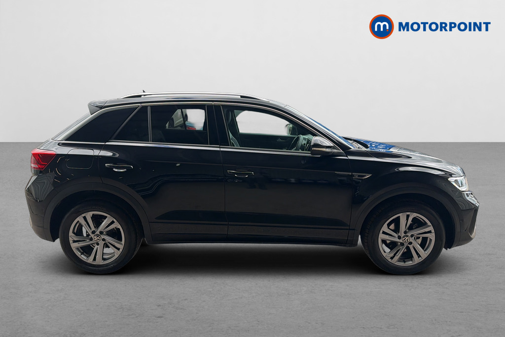 Volkswagen T-Roc 1.5 Tsi R-line Dsg Black #4