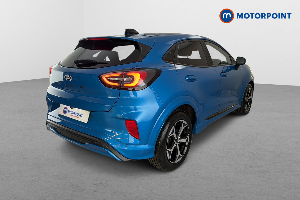 Ford Puma 1.0 Ecoboost Hybrid Mhev St-line Dct Blue #4