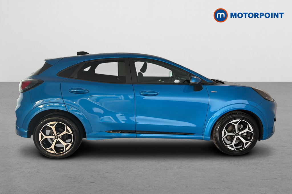 Ford Puma 1.0 Ecoboost Hybrid Mhev St-line Dct Blue #4
