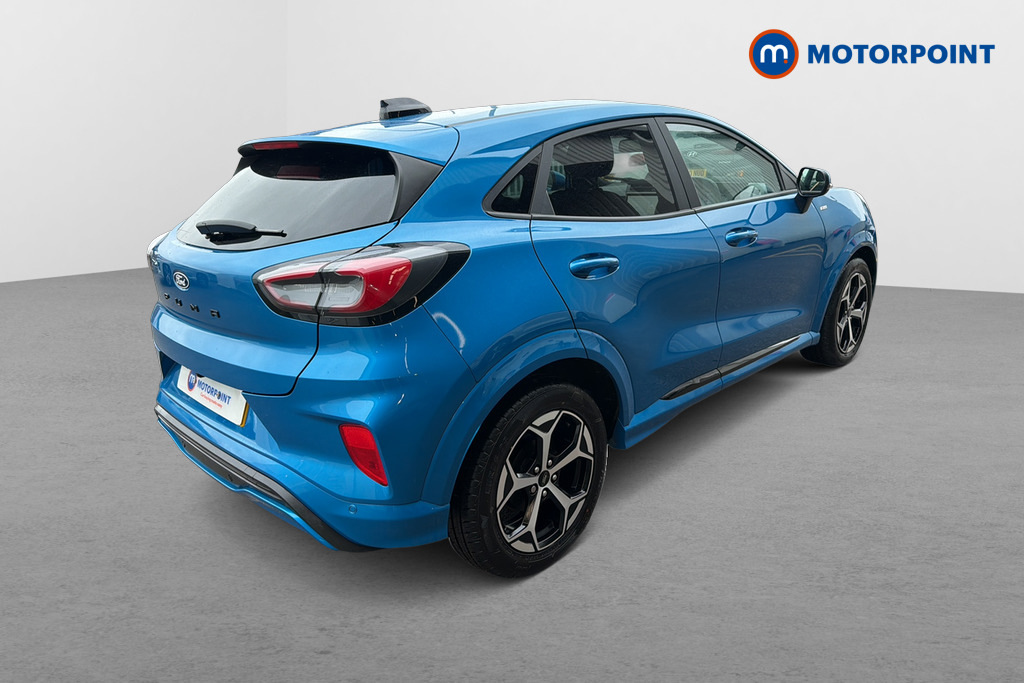 Ford Puma 1.0 Ecoboost Hybrid Mhev St-line Dct Blue #5