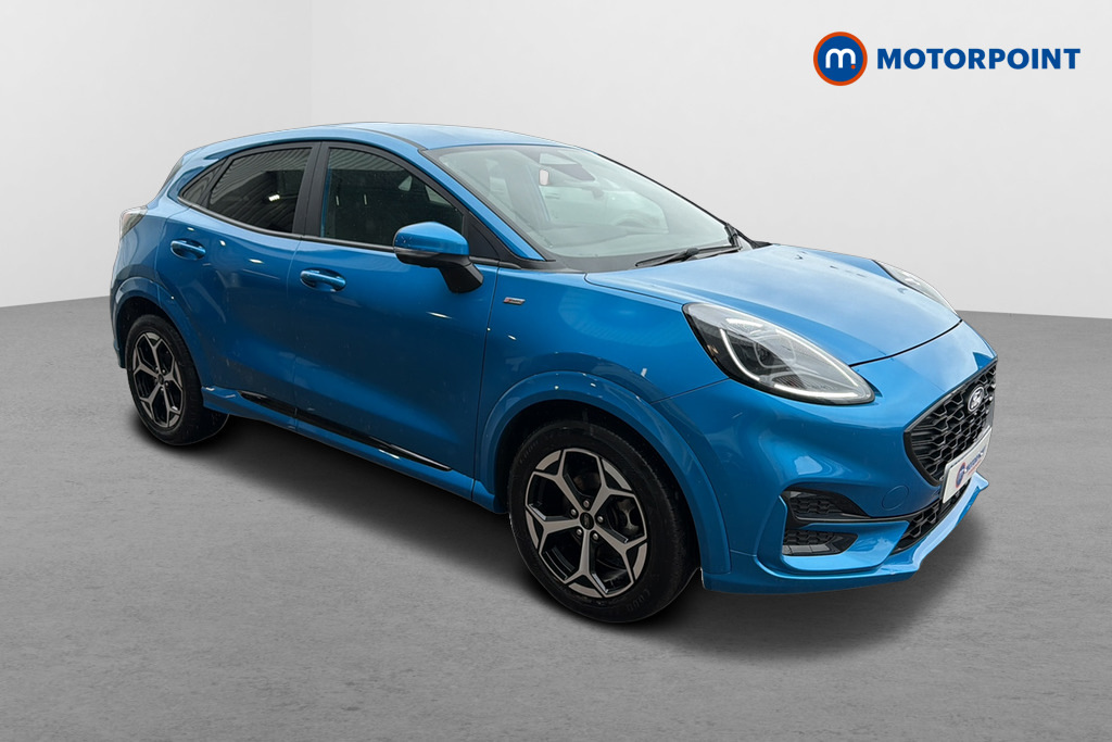 Ford Puma 1.0 Ecoboost Hybrid Mhev St-line Dct Blue