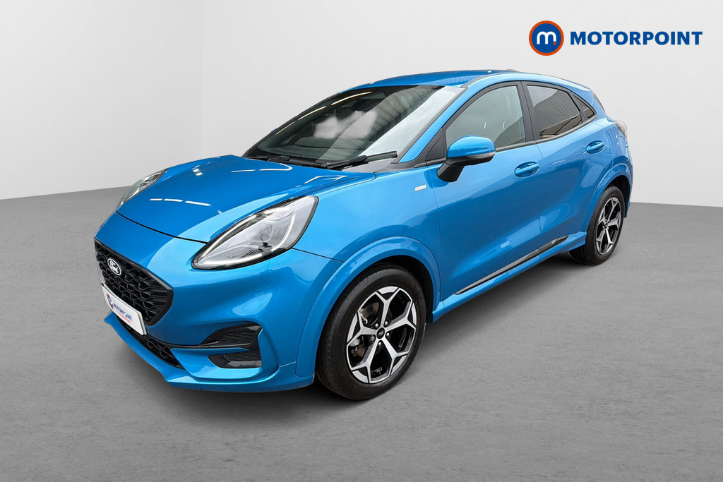 Ford Puma 1.0 Ecoboost Hybrid Mhev St-line Dct Blue #3