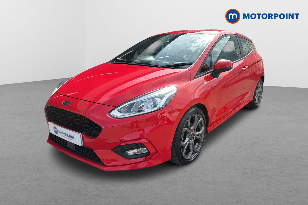 Ford Fiesta 1.0 Ecoboost St-line CK68XZW Red #3