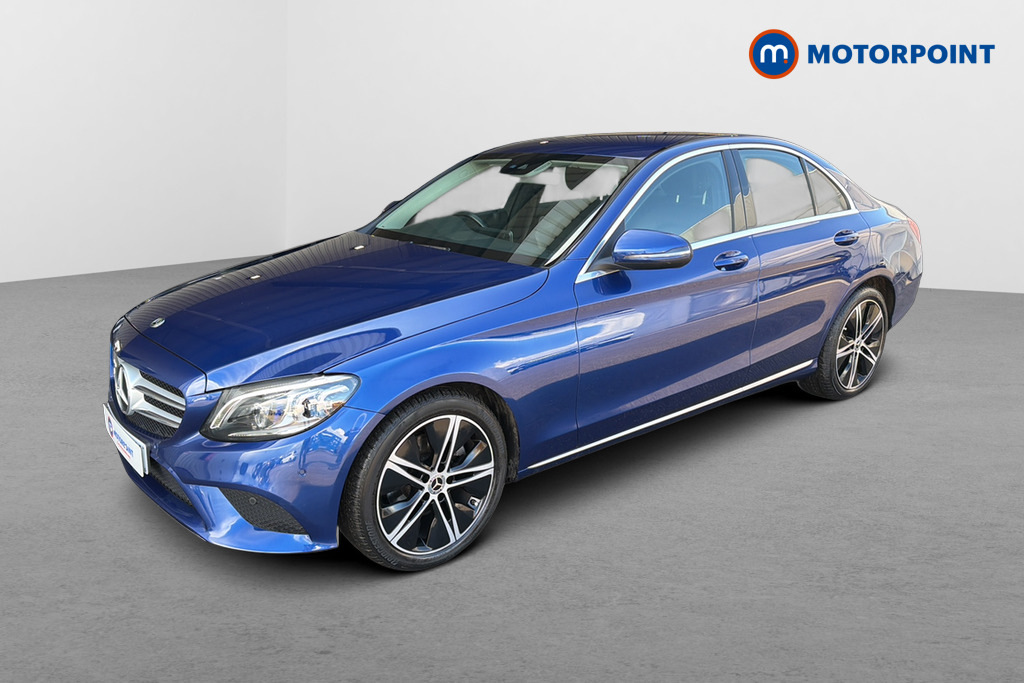 Mercedes-Benz C Class C200 Sport Premium 9G-tronic Blue #3