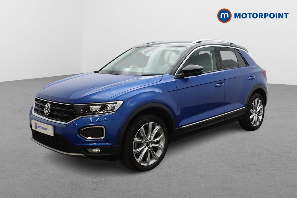 Volkswagen T-Roc 2.0 Tsi 4Motion Sel Dsg Blue #3