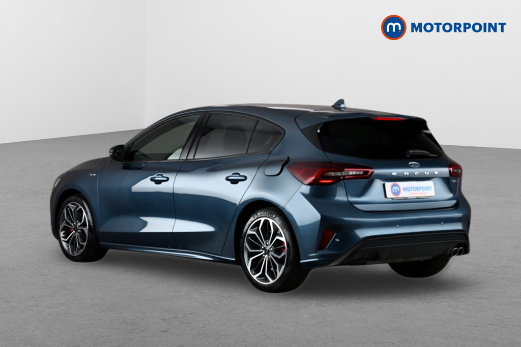 Ford Focus 1.0 Ecoboost Hybrid Mhev 155 St-line X WR23YZO Blue #4