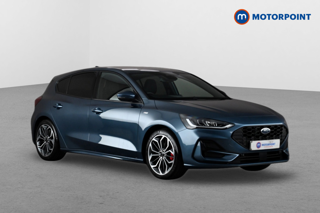 Ford Focus 1.0 Ecoboost Hybrid Mhev 155 St-line X WR23YZO Blue