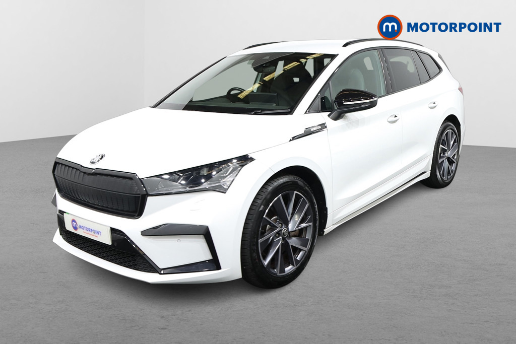 Skoda ENYAQ 210Kw 85X Sportline Plus 82Kwh 4X4 White #3