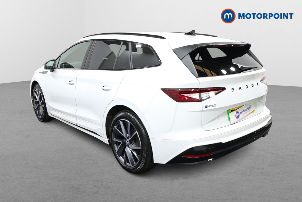 Skoda ENYAQ 210Kw 85X Sportline Plus 82Kwh 4X4 White #5