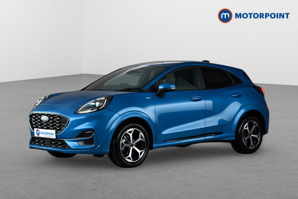Ford Puma 1.0 Ecoboost Hybrid Mhev St-line Dct WR25NFN Blue #3