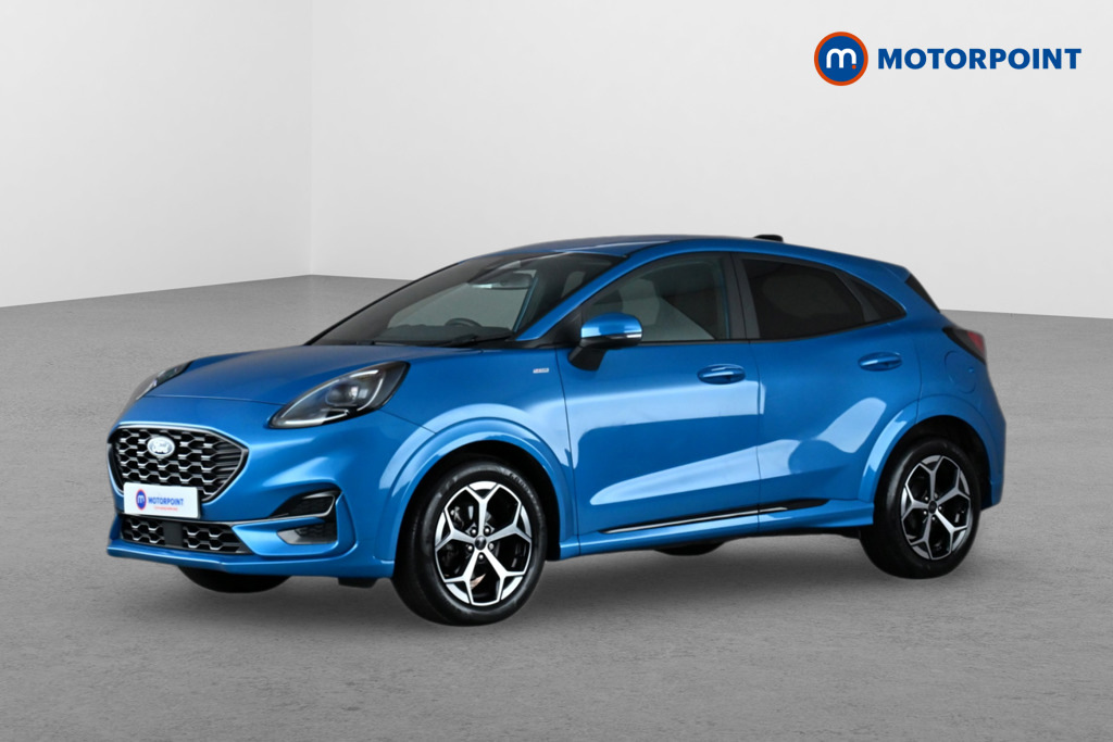 Ford Puma 1.0 Ecoboost Hybrid Mhev St-line Dct Blue #3