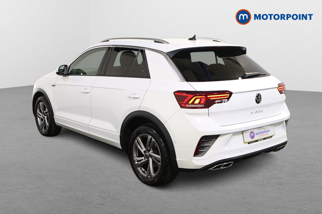 Volkswagen T-Roc 1.5 Tsi R-line Dsg RJ23FBU White #5