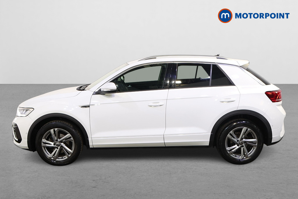 Volkswagen T-Roc 1.5 Tsi R-line Dsg RJ23FBU White #4