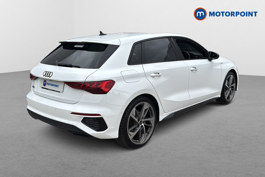 Audi A3 35 Tdi Black Edition S Tronic FH23HPA White #5
