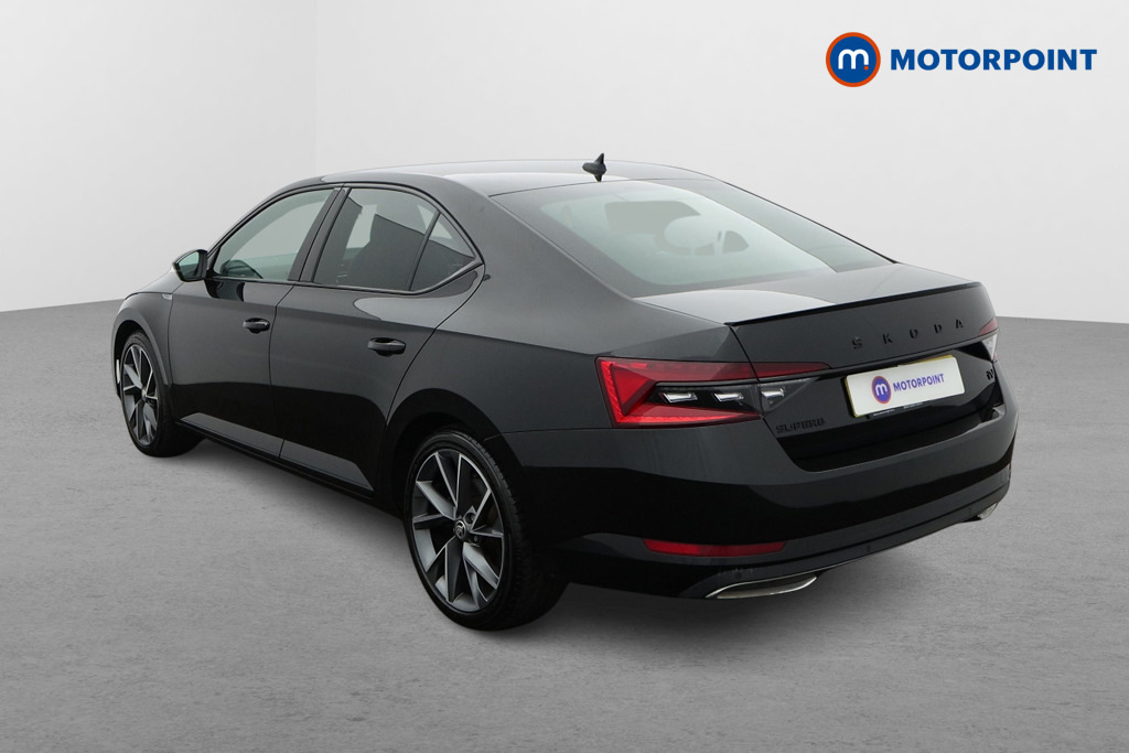 Skoda Superb 1.4 Tsi Iv Sport Line Plus Dsg Black #5