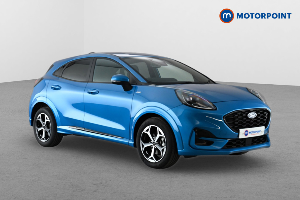 Ford Puma 1.0 Ecoboost Hybrid Mhev St-line Dct WR25MWZ Blue