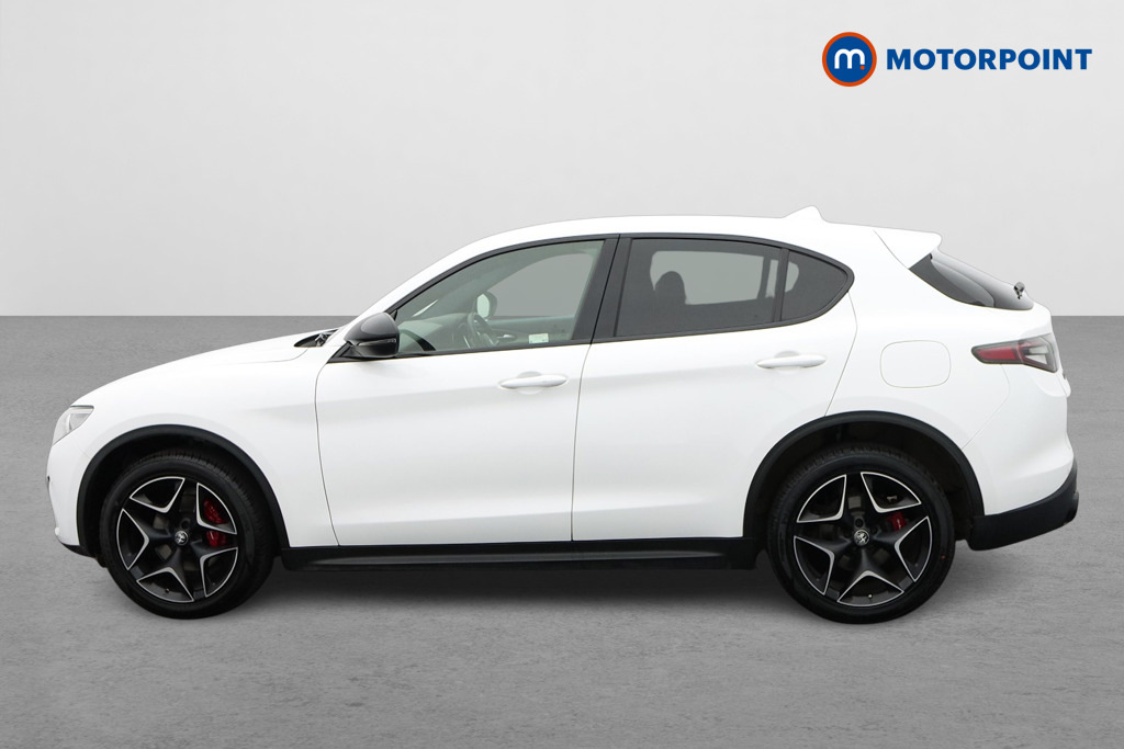 Alfa Romeo Stelvio 2.0 Turbo 280 Ti White #4