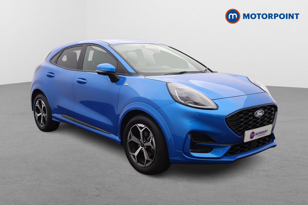 Ford Puma 1.0 Ecoboost Hybrid Mhev St-line Dct WR25MVD Blue