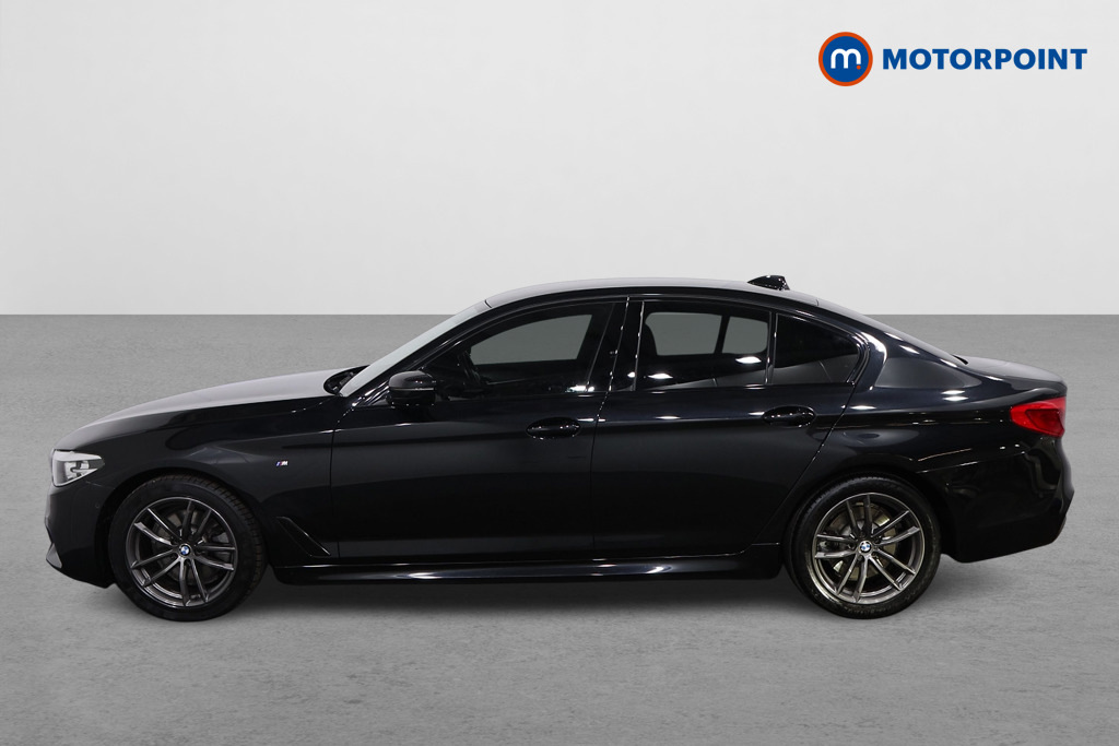 BMW 5 Series 520D Mht M Sport Blue #4