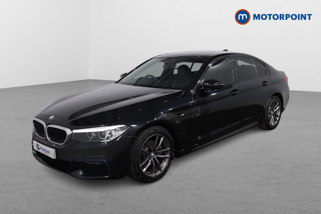 BMW 5 Series 520D Mht M Sport Blue #3