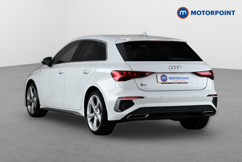 Audi A3 35 Tdi S Line S Tronic CA20AZB White #4