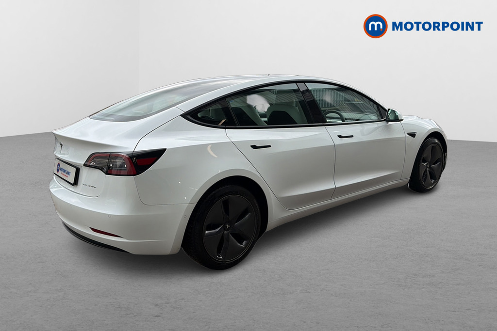 Tesla Model 3 Long Range Awd White #5