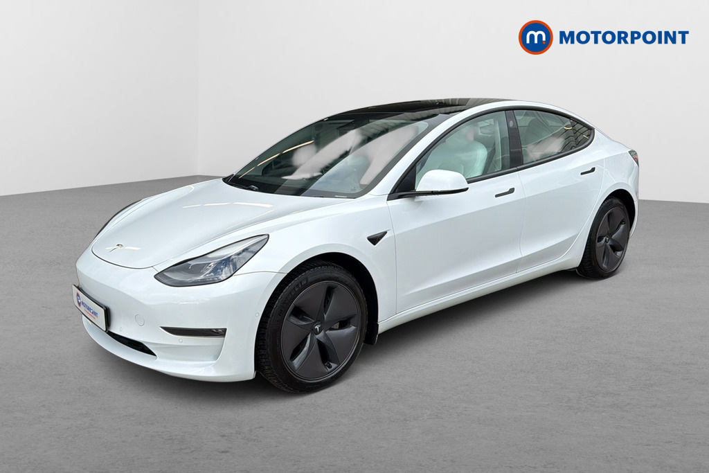 Tesla Model 3 Long Range Awd White #3