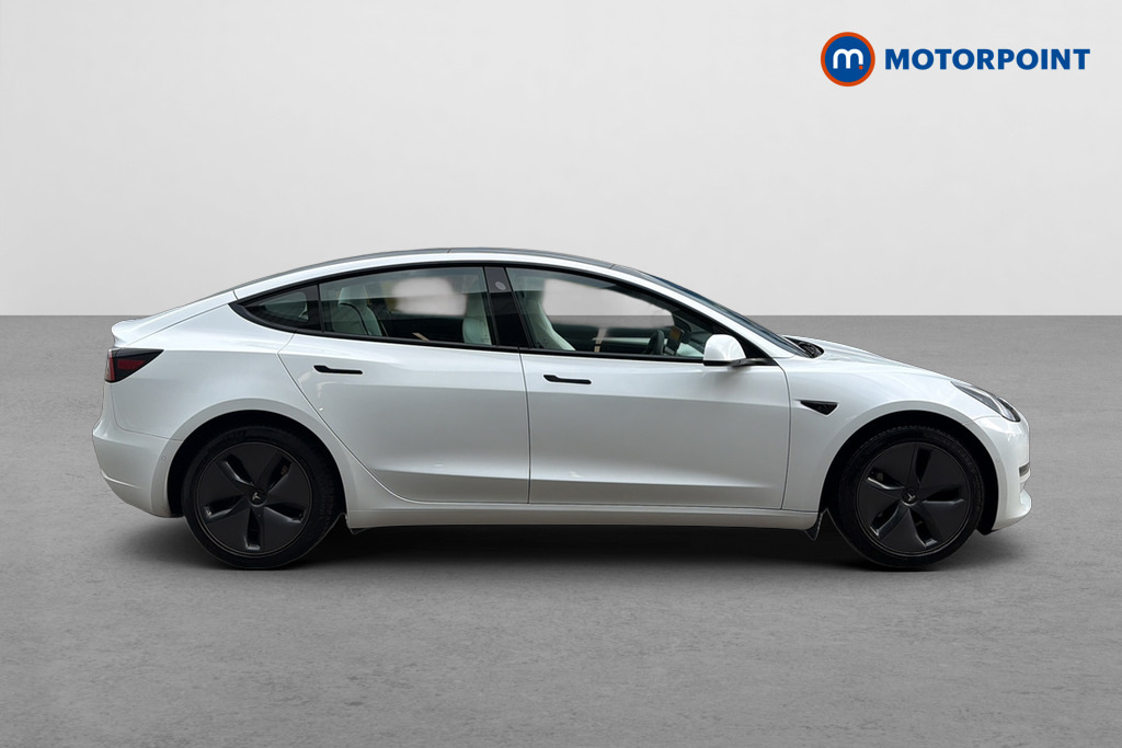 Tesla Model 3 Long Range Awd White #4