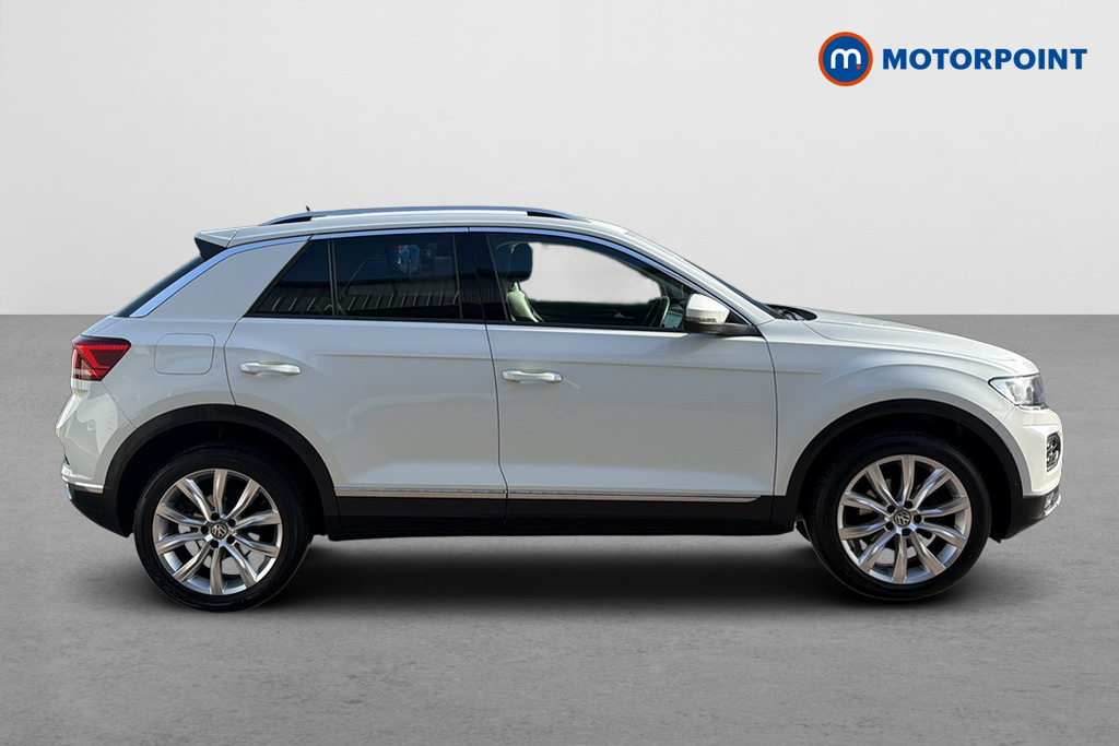 Volkswagen T-Roc 1.5 Tsi Evo Sel White #4
