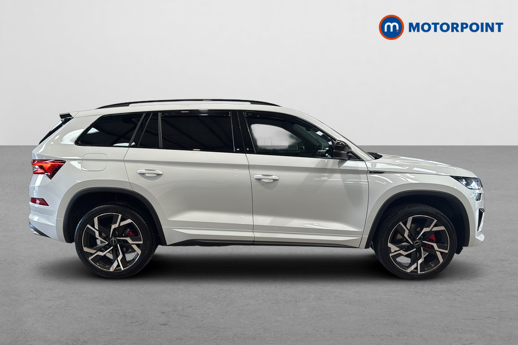 Skoda Kodiaq 2.0 Tsi 245 Vrs 4X4 Dsg 7 Seat White #4
