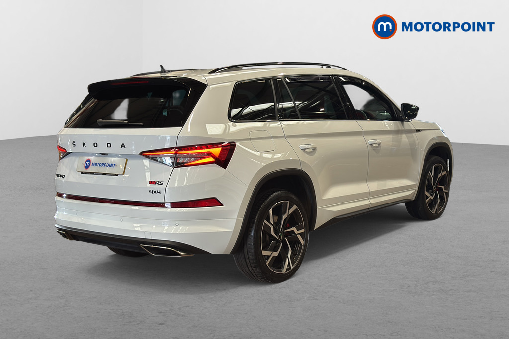 Skoda Kodiaq 2.0 Tsi 245 Vrs 4X4 Dsg 7 Seat White #5
