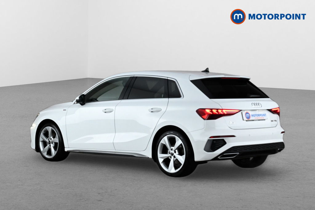 Audi A3 35 Tfsi S Line White #4
