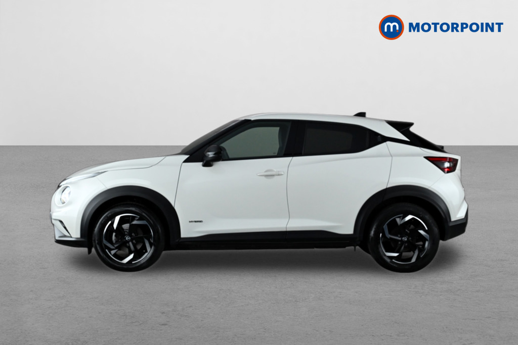Nissan Juke 1.6 Hybrid N-connecta White #4