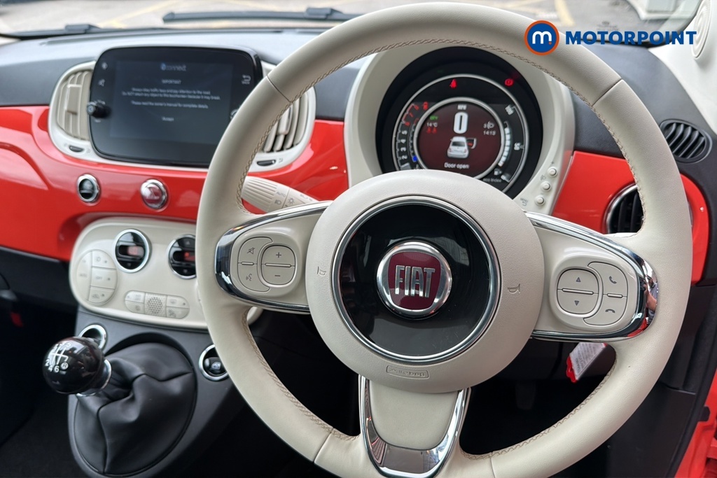 Fiat 500 Hatchback Black #10