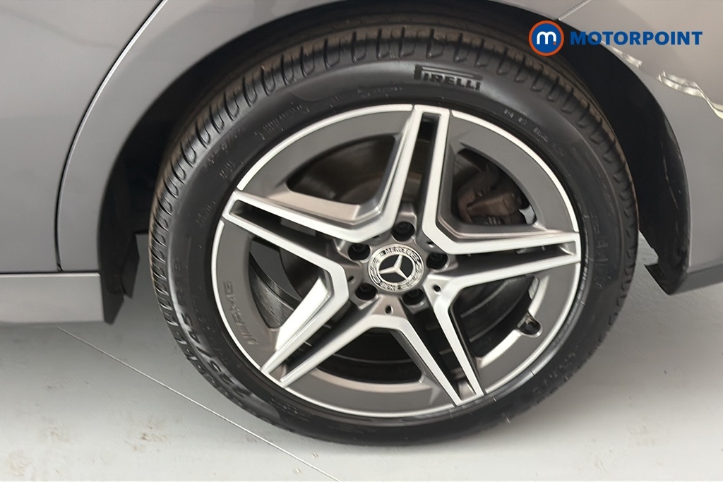 Mercedes-Benz CLA Class Saloon White #38