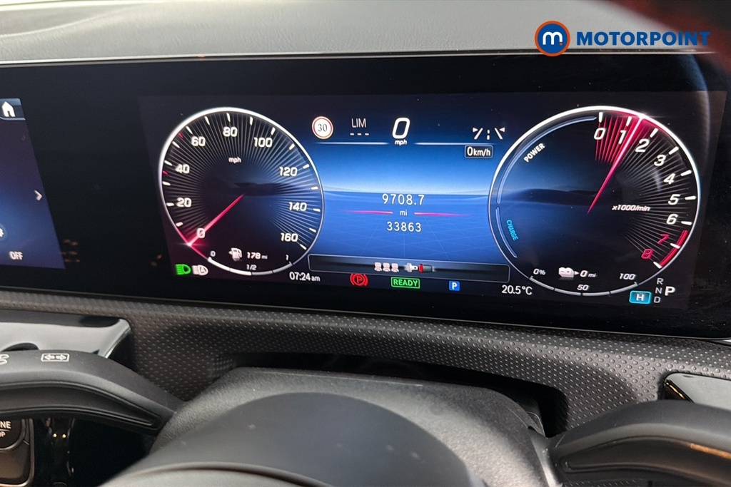Mercedes-Benz CLA Class Saloon White #14