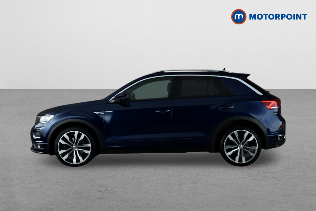 Volkswagen T-Roc 1.5 Tsi Evo R-line Dsg Blue #4