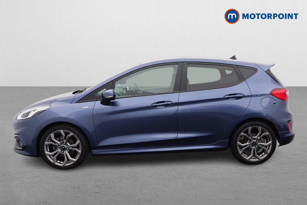 Ford Fiesta 1.0 Ecoboost Hybrid Mhev 125 St-line Edition Blue #4