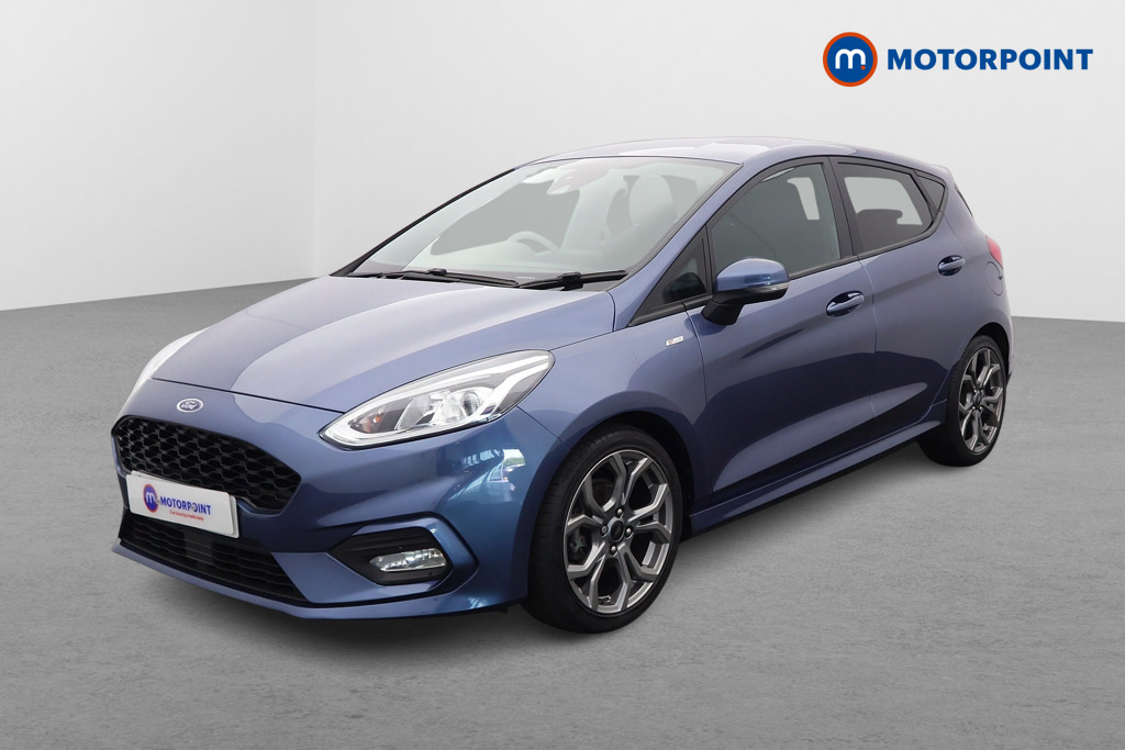 Ford Fiesta 1.0 Ecoboost Hybrid Mhev 125 St-line Edition Blue #3