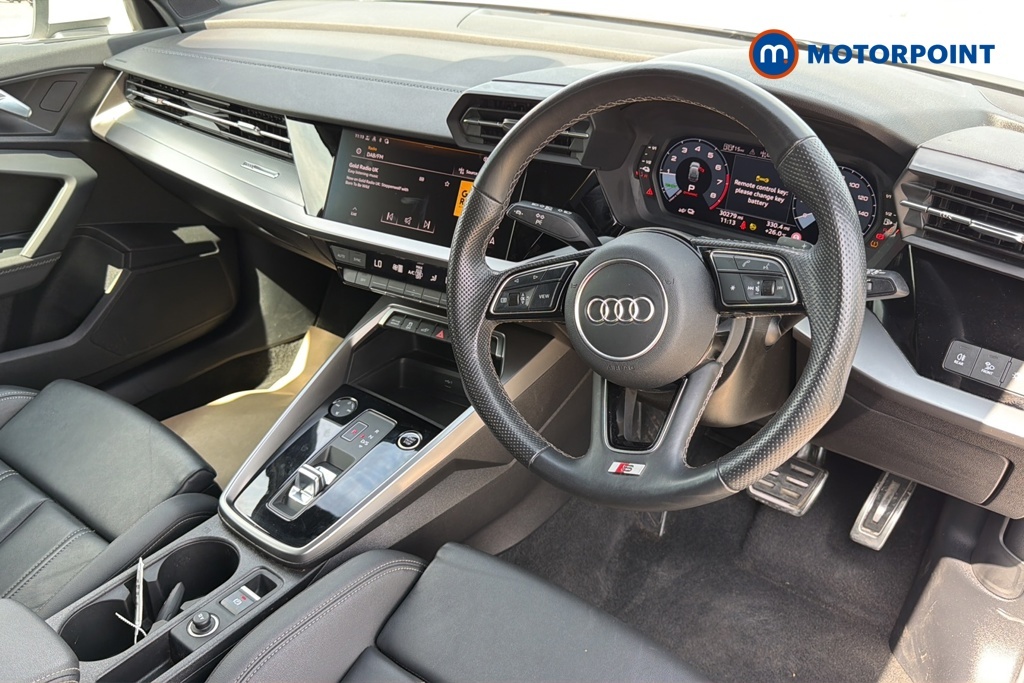 Audi A3 Saloon 35 1.5 Tfsi 150 S Line S Tronic YC74XBU Red #9