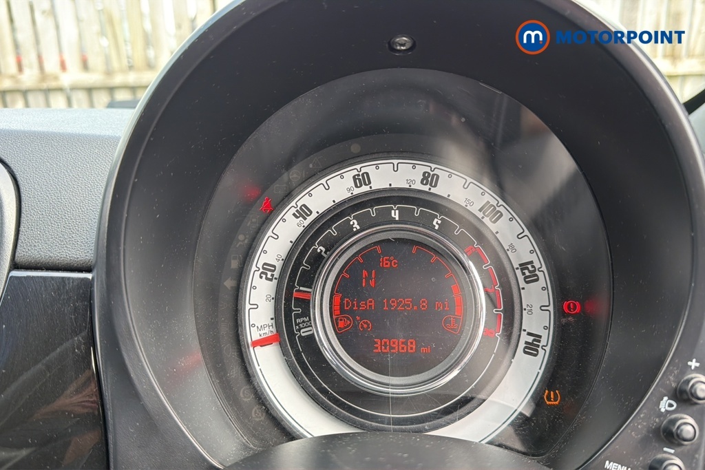 Fiat 500 Hatchback White #15