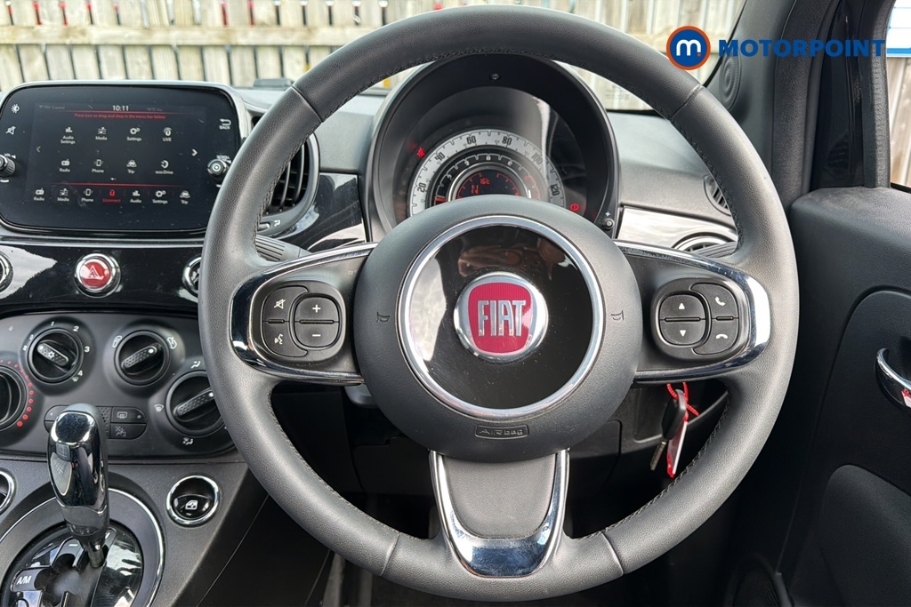 Fiat 500 Hatchback White #10
