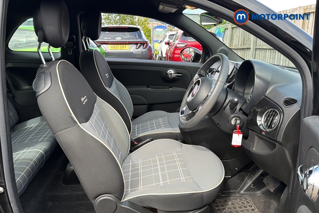 Fiat 500 Hatchback White #22