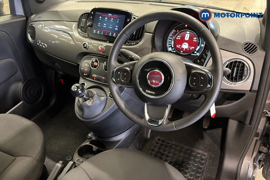 Fiat 500 Hatchback Grey #8