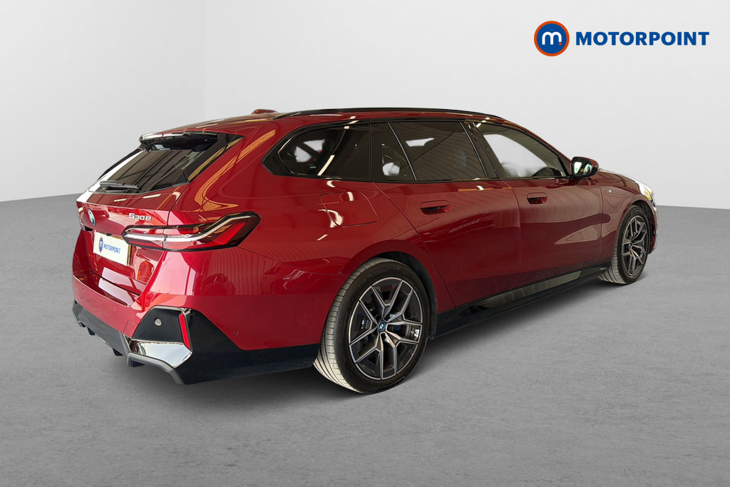 BMW 5 Series 530E M Sport Red #5