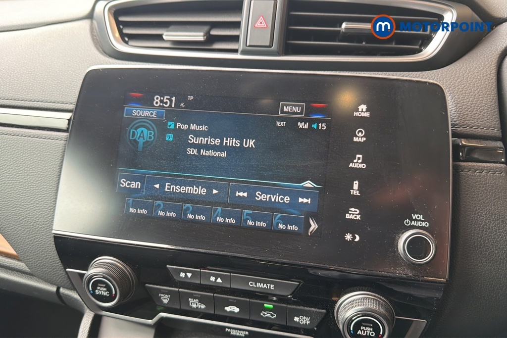 Honda Cr-V 1.5 Vtec Turbo Ex Cvt Blue #16