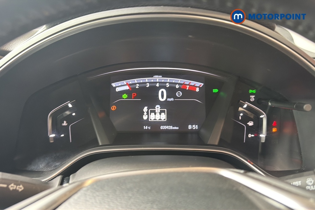 Honda Cr-V 1.5 Vtec Turbo Ex Cvt Blue #15