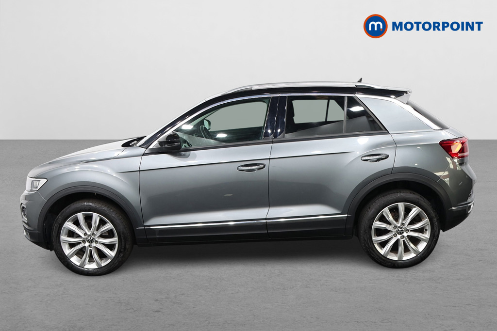 Volkswagen T-Roc 1.5 Tsi Evo Sel Dsg Grey #4