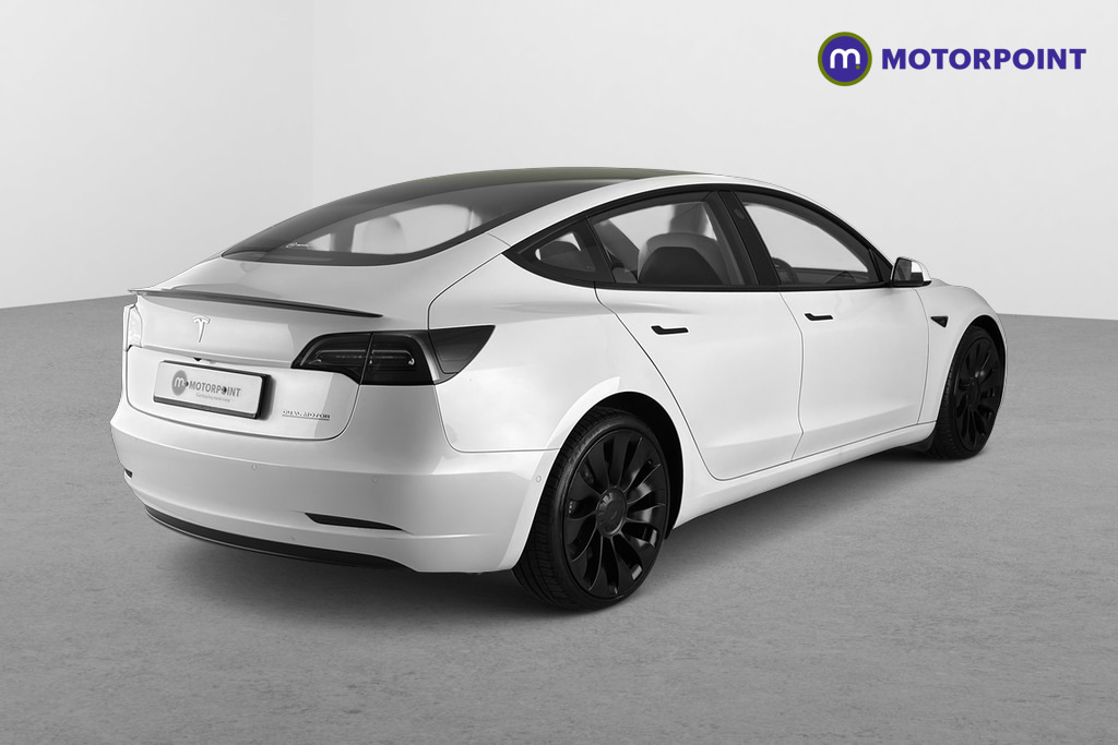 Tesla Model 3 Performance Awd Performance Upgrade White #5